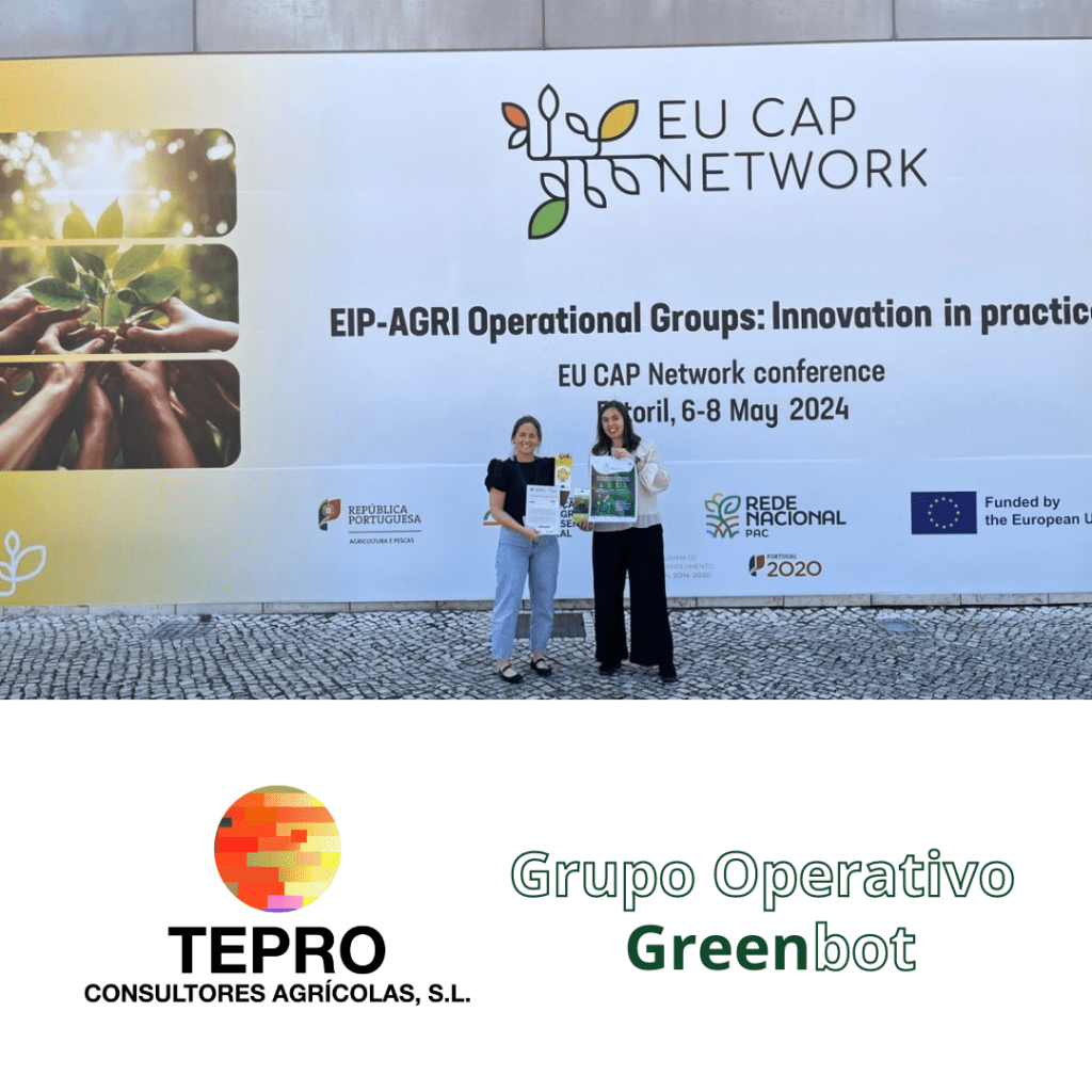 imagen destacada del post TEPRO en la Conferencia EIP-AGRI en Estoril, Portugal con el Grupo Operativo GREENBOT
