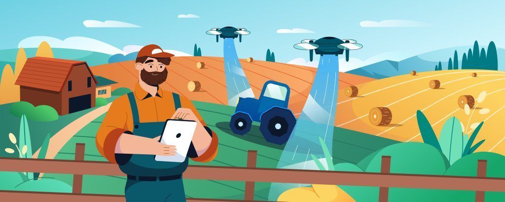 vehículos autónomos dirigidos por el agricultor