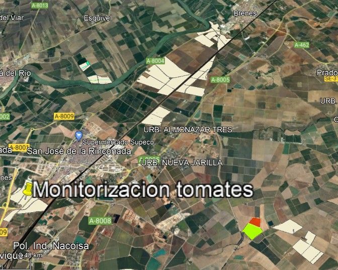 Monitorización tomates